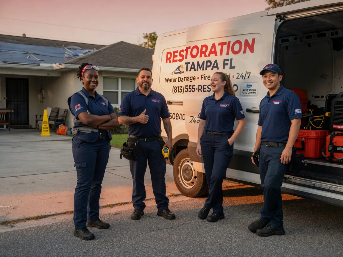 Water Damage Restoration company in New Martinsville, WV